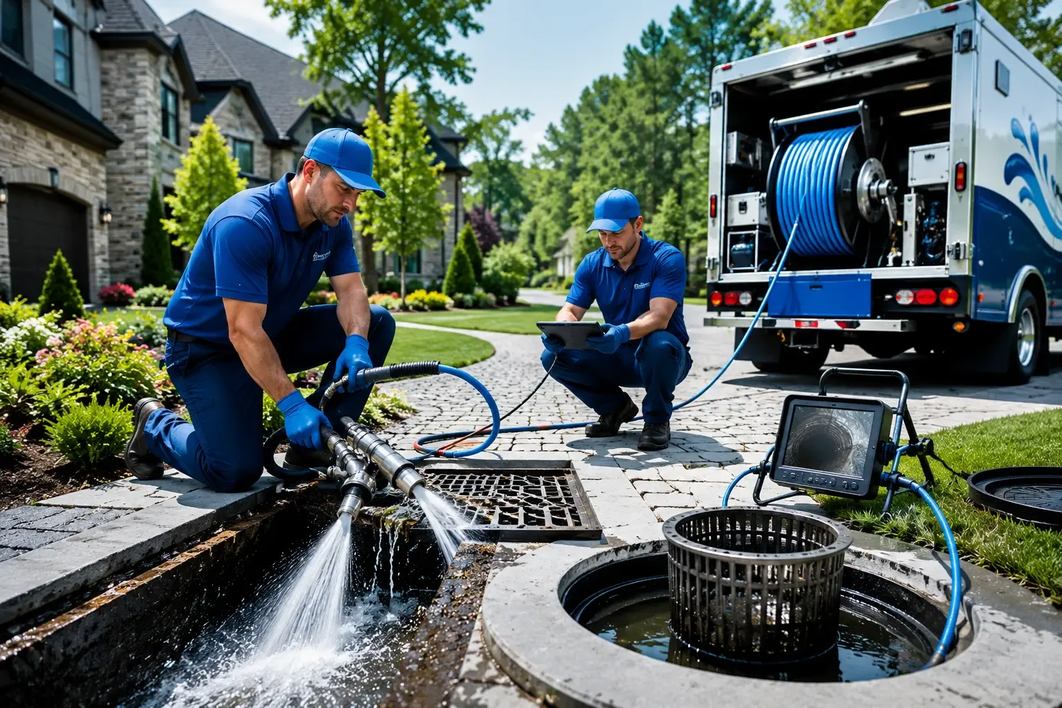 Local outdoor drain cleaning professionals in Frewsburg, NY